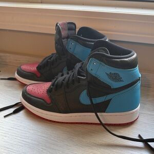 Nike UNC to Chicago high top sneakers